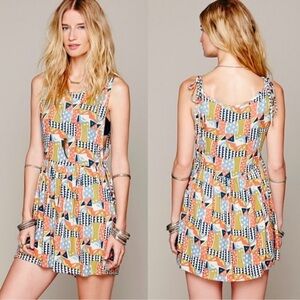 Free People x Tallow Tanzania Print Tank Dress Size 8‎
